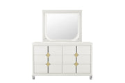 Global Furniture Orion Gold Mirror with LED