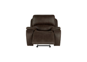 New Classic Furniture Brooking Brown Power Glider Recliner
