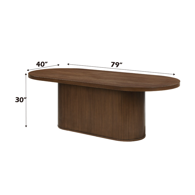 Acme Furniture Gamarya Dark Oak Dining Table