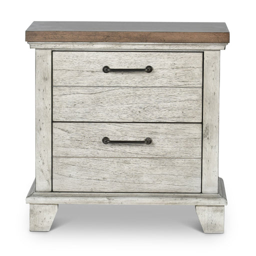 Steve Silver Bear Creek White Honey Smoke Nightstand