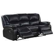 Coaster Furniture Camila Black 2pc Living Room Set