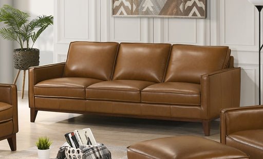 New Classic Furniture Caspar Caramel 2pc Living Room Set