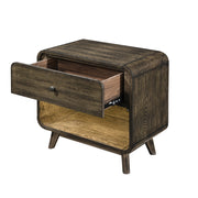 New Classic Furniture Rex Walnut Nightstand