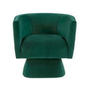 Home Elegance Candace Gray Swivel Chair