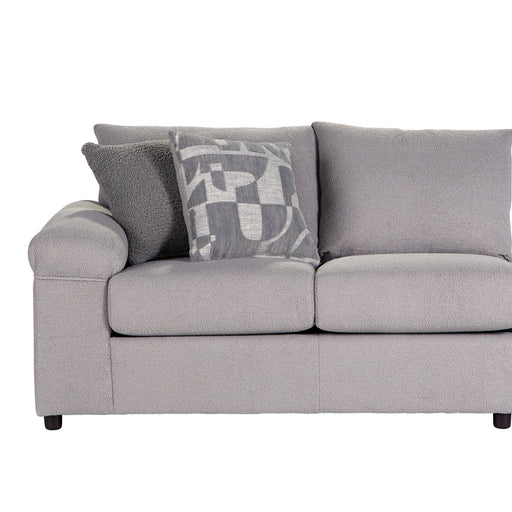 New Classic Furniture Remi Light Gray 2pc Chaise Sectional