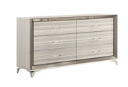 Global Furniture Zambrano White Dresser