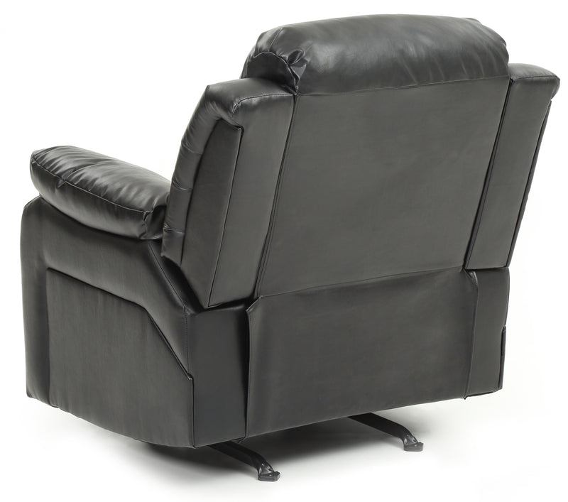 Glory Furniture Daria White Rocker Recliner