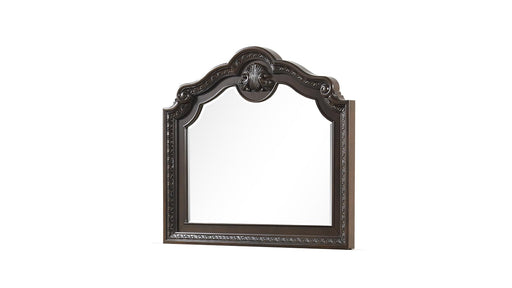 Galaxy Home Vintage Walnut Mirror
