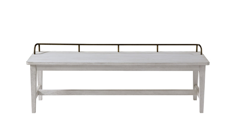 Steve Silver Pendleton Ivory Dining Bench