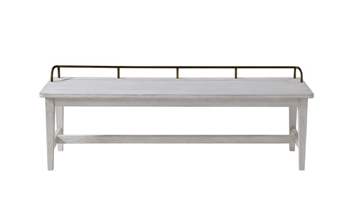 Steve Silver Pendleton Ivory Dining Bench