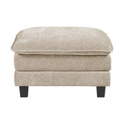 Home Elegance Dublin Taupe Ottoman