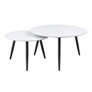 Home Elegance Alaina Black 3pc Occasional Table Set