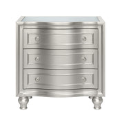 New Classic Furniture Reflections Silver Nightstand