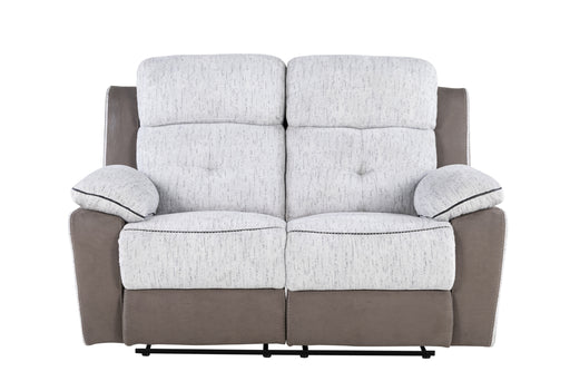 Global Furniture U5050 Grey Reclining Loveseat