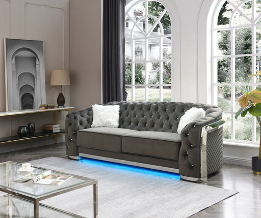 Glory Furniture Sapphire Black Sofa