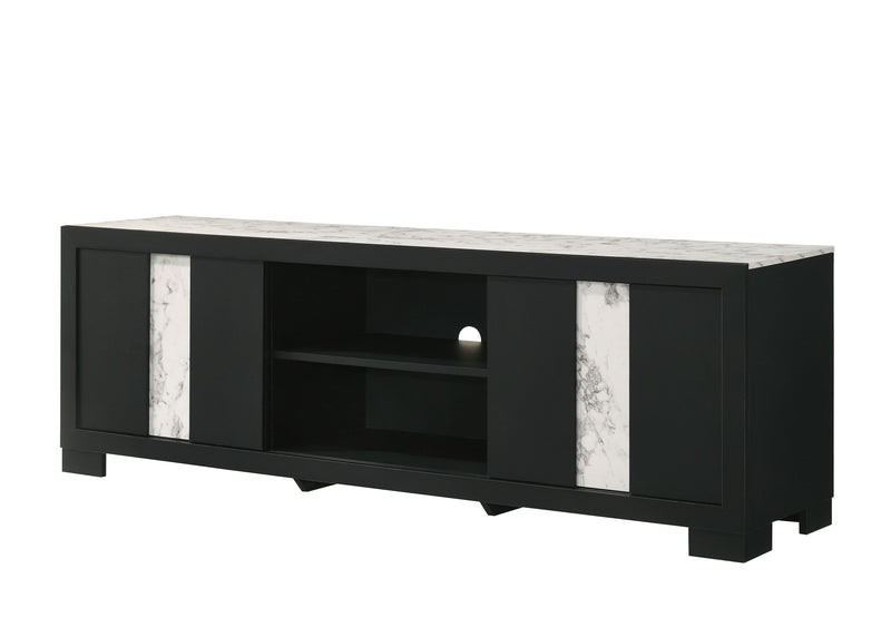 Crown Mark Rangley Black TV Stand