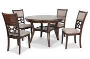 New Classic Furniture Mitchell Cherry 5pc Dining Set