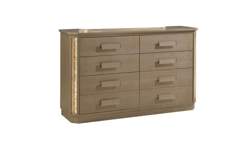 Galaxy Home Medusa Gold Dresser