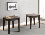Steve Silver Diletta Dark Walnut 3pc Coffee Table Set