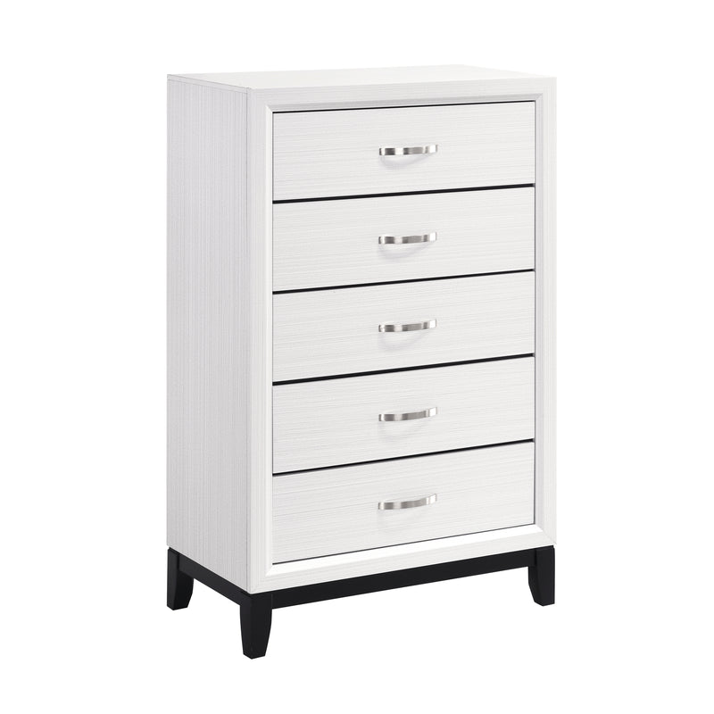 Home Elegance Davi White Chest