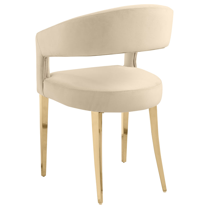 2 Coaster Furniture Galiano Beige Dining Arm Chair