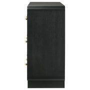 Coaster Furniture Cavelle Black 6 Drawer Dresser