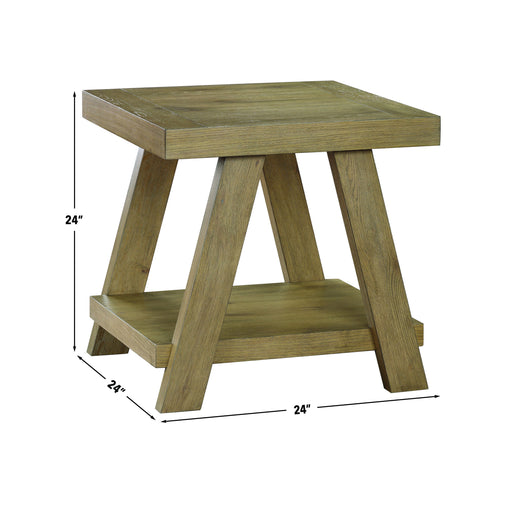 Steve Silver Orinda Brown End Table