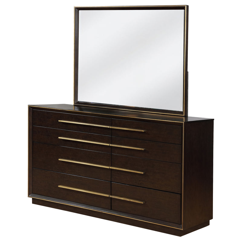 Coaster Furniture Durango Smoked Peppercorn Dresser and Mirror