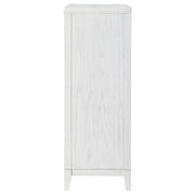 Coaster Furniture Marielle Distressed White 5 Drawer Chest