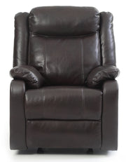 Glory Furniture Ward Pearl Faux Leather Rocker Recliner