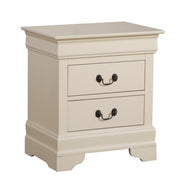 Glory Furniture Louis Phillipe Beige Nightstand