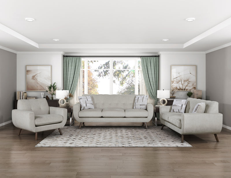 Home Elegance Janne Brown Love Seat