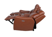 Steve Silver Natalia Coach Recliner Console Loveseat