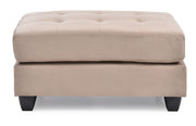 Glory Furniture Malone Aqua Ottoman