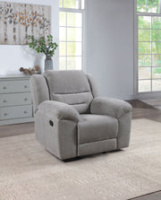 Coaster Furniture Gilson Grey Glider Recliner