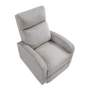 Home Elegance Parsons Gray Push Back Reclining Chair