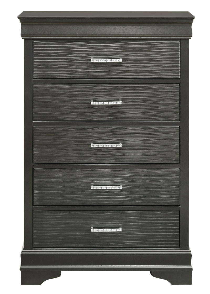 Galaxy Home Brooklyn Gray Drawer Chest