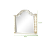 Galaxy Home Jasmine Beige Dresser and Mirror