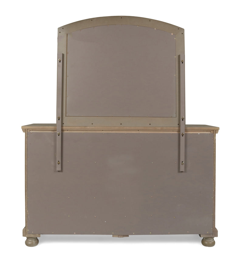 New Classic Furniture Allegra Gray Pewter Mirror