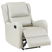 Coaster Furniture Kelsey Ivory Recliner Chair