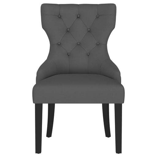 Coaster Furniture Baney Grey Fabric Dining Side Chair