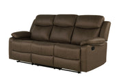 Global Furniture U6026 Dark Brown Reclining Sofa