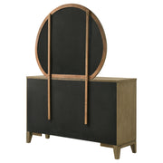 Coaster Furniture Granada Natural Brown Dresser and Mirror