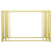 Coaster Furniture Adri Clear Black Rectangular Glass Top Sofa Table