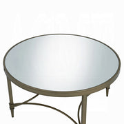 Acme Furniture Aditya Antique Brass Coffee Table
