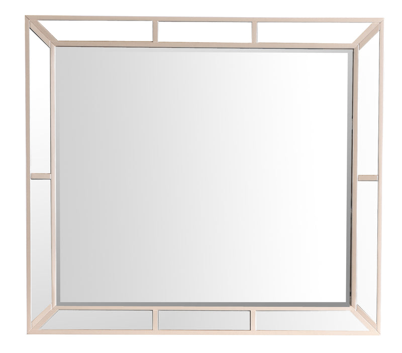 Glory Furniture Hollywood Hills Silver Champagne Mirror