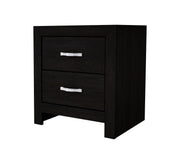 Crown Mark Jaylen Black Night Stand