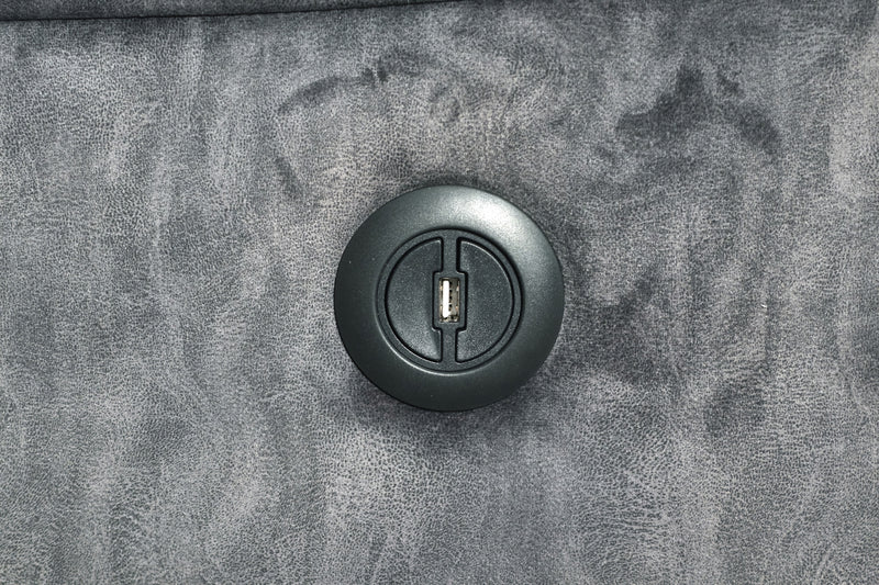 New Classic Furniture Tango Gray 2pc Power Footrest Living Room Set