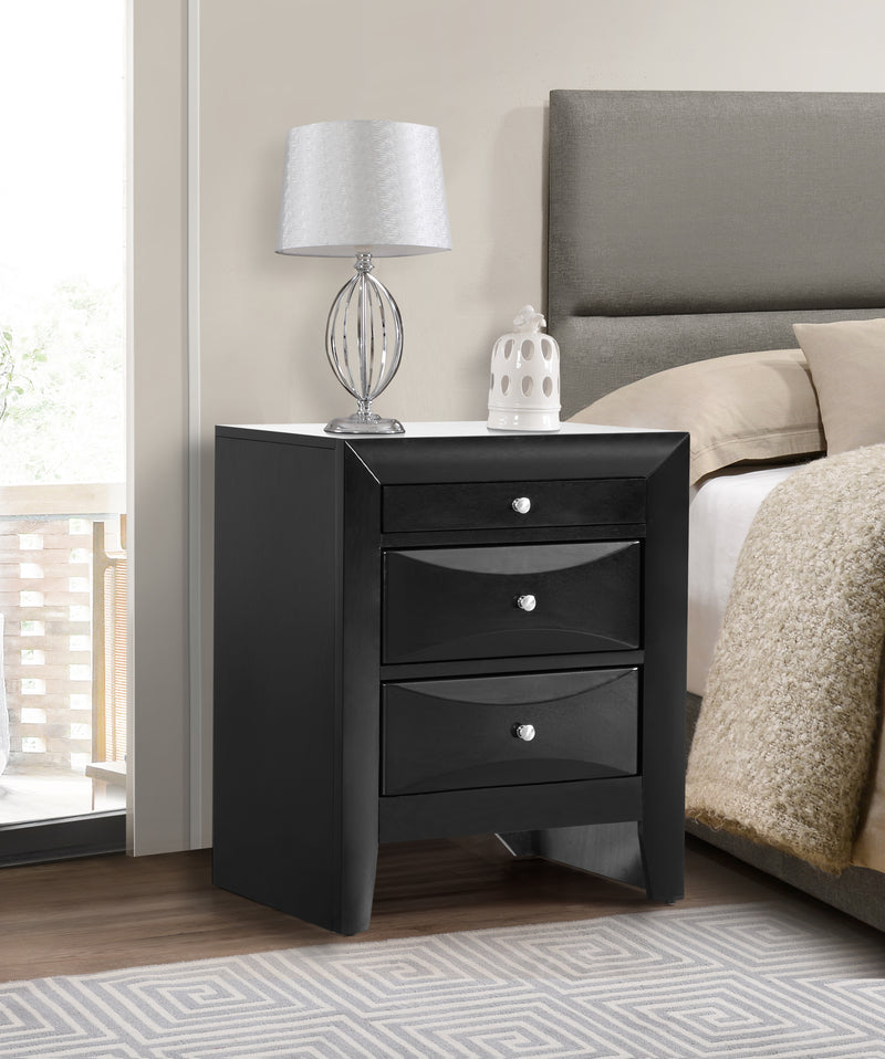 Glory Furniture Marilla Gray Nightstand