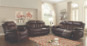 Glory Furniture Daria Dark Brown 3pc Living Room Set